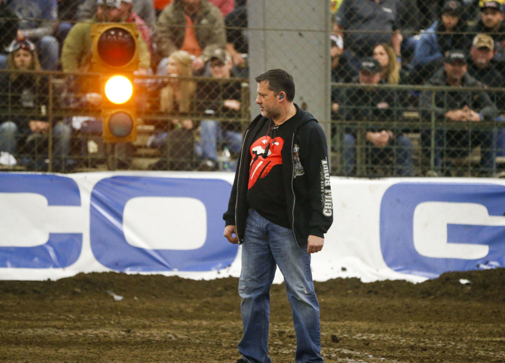 Tony Stewart at the Chili Bowl: 2018